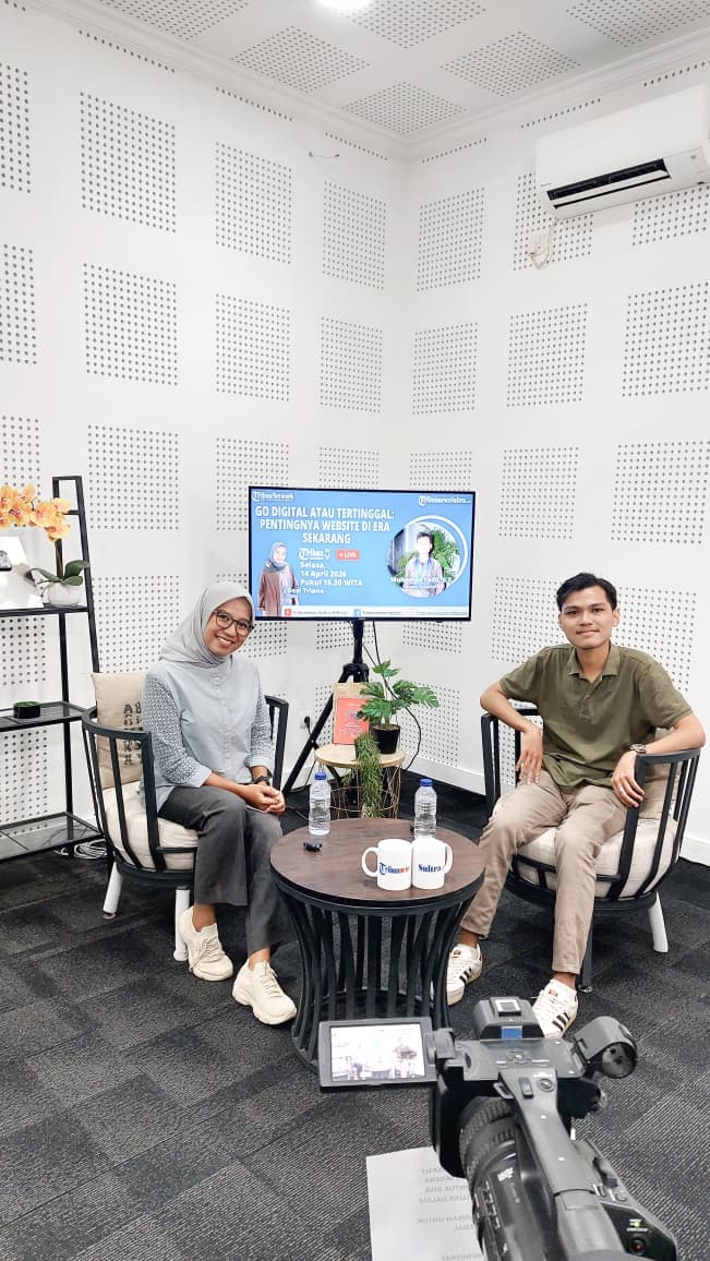 Founder Anoadev  menjadi narasumber di tribun news